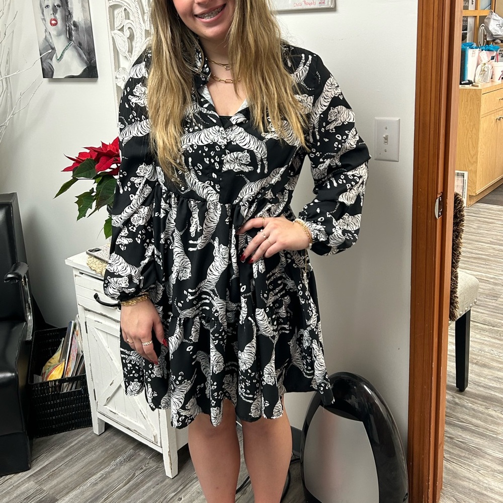 NWT Tiger Print Dress